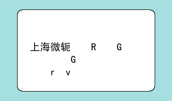 上海微软电脑维修网点地址