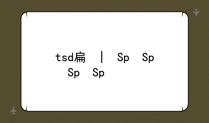 tsd手机