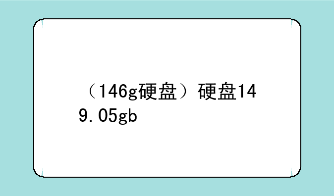 （146g硬盘）硬盘149.05gb