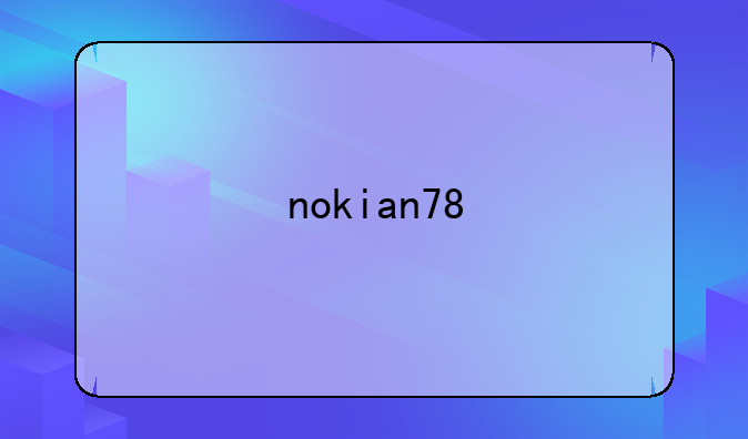nokian78
